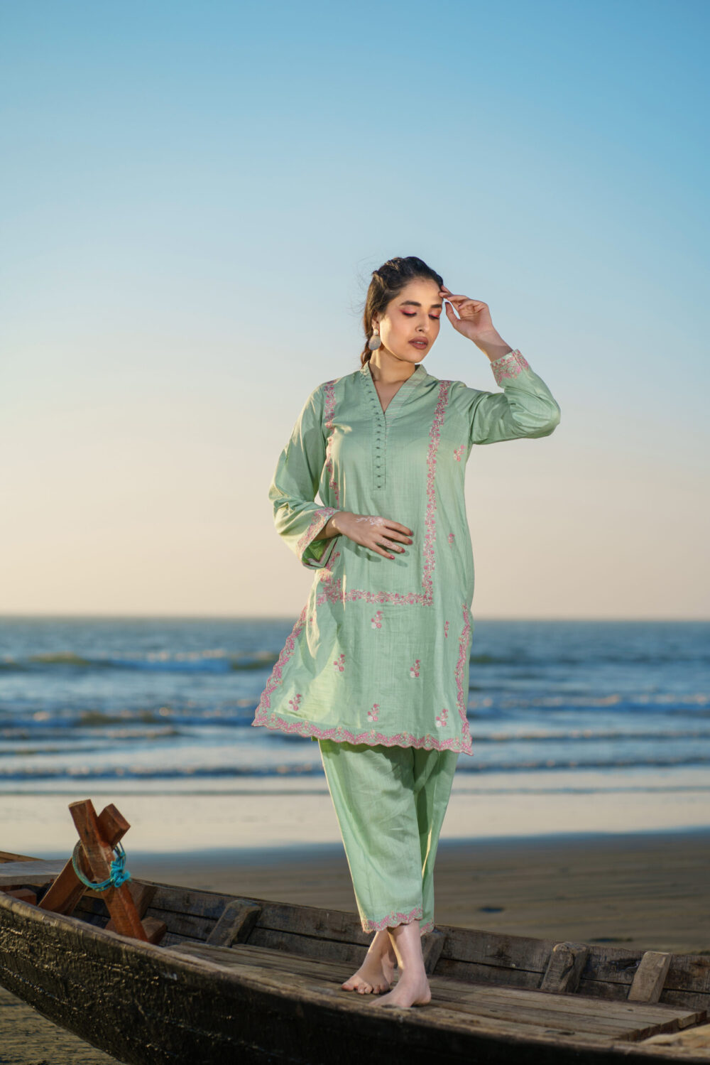 Lettuce Green (2 Pc) - Image 3