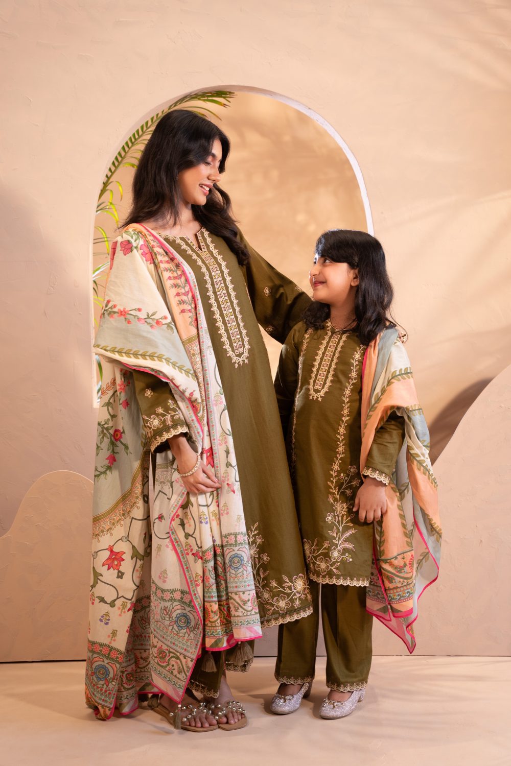 Harika Kids Embroidered Cotton Dress Set